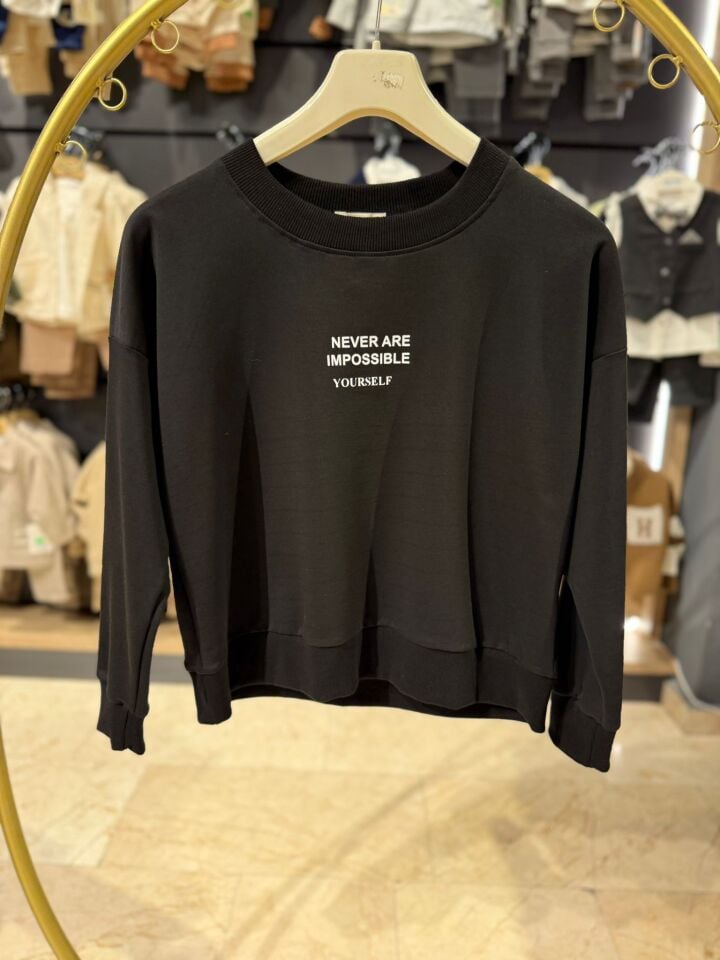 Baskılı Sweatshirt
