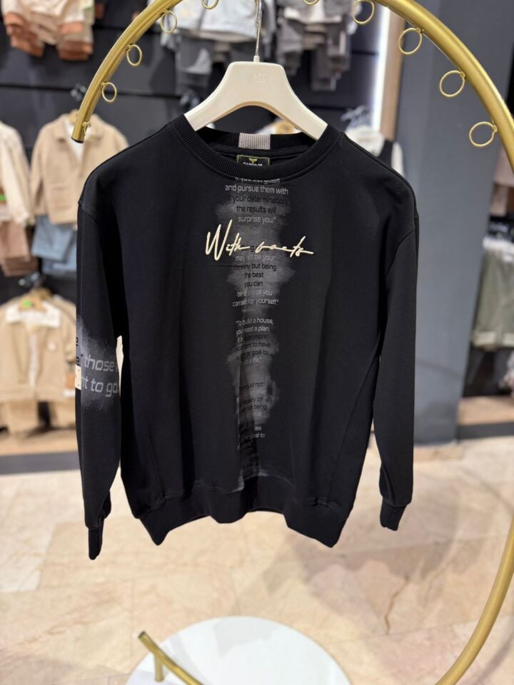 Baskılı Sweatshirt