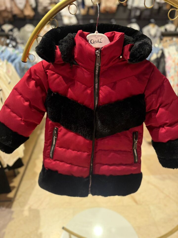 KIZ ÇOCUK KÜRKLÜ MONT