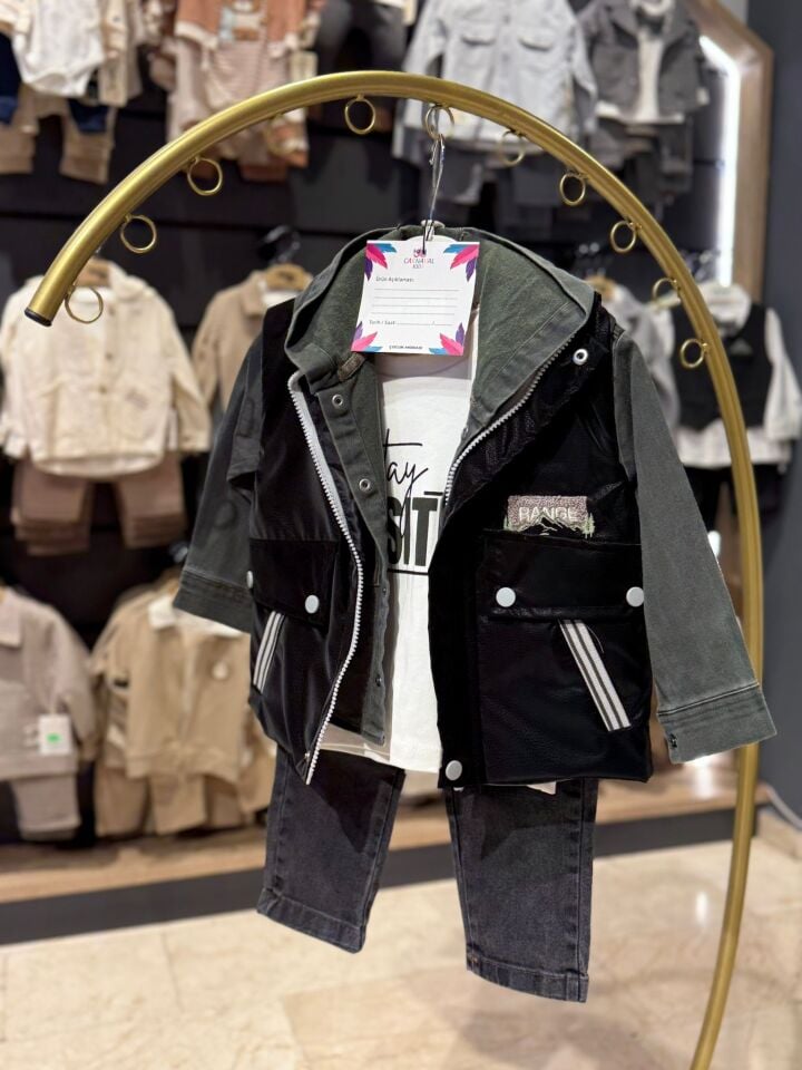 Ceketli 4’lü Çocuk Takımı