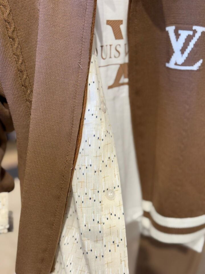 Erkek Çocuk Triko Hırka, Gömlek, Tişört ve Pantolon 4’lü Takım