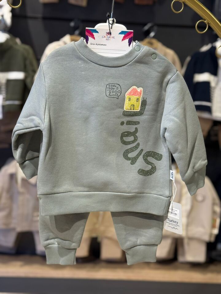 ERKEK BEBEK İKİLİ GÜNLÜK TAKIM