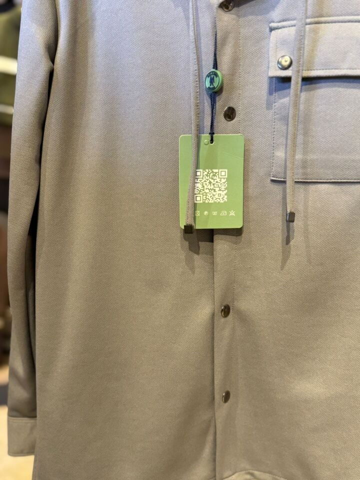 Kapüşonlu Düğmeli Çocuk Takımı – Gri